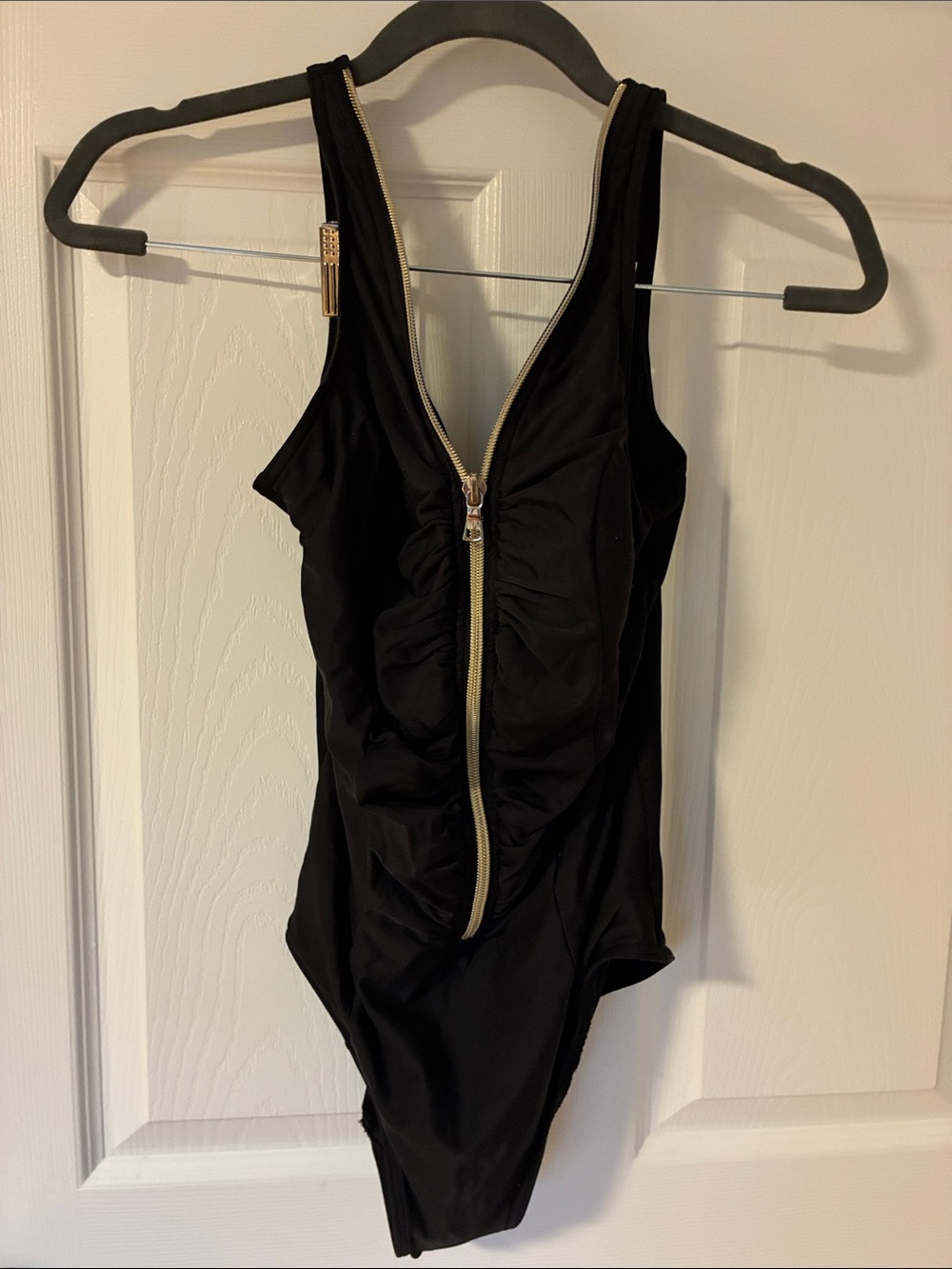 Miraclesuit Black One-Piece Swimsuit with Zipper